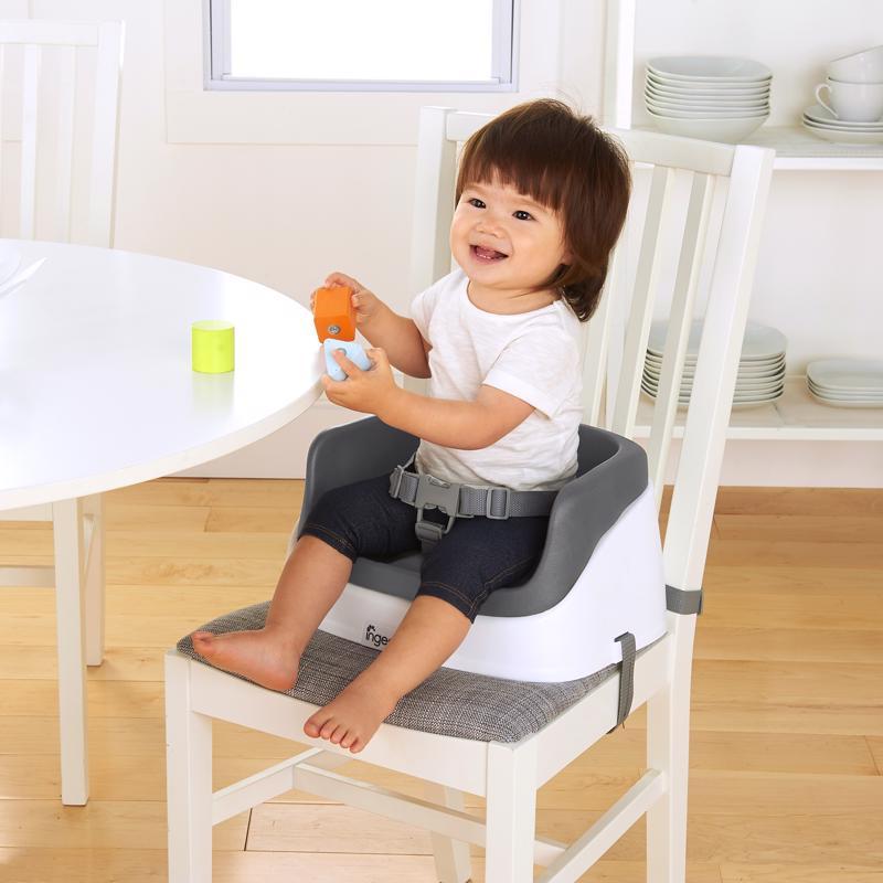 INGENUITY Jedálenská stolička na stoličku SmartClean Toddler - Slate 2 r+ do 15 kg
