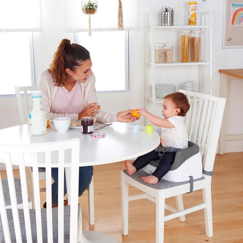 INGENUITY Jedálenská stolička na stoličku SmartClean Toddler - Slate 2 r+ do 15 kg