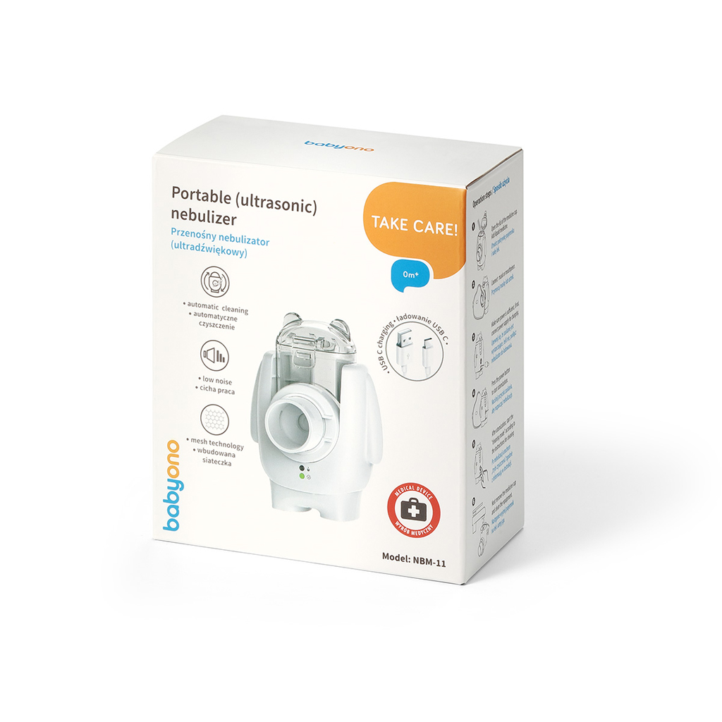 BABYONO Nebulizér prenosný ultrasonický NBM-11