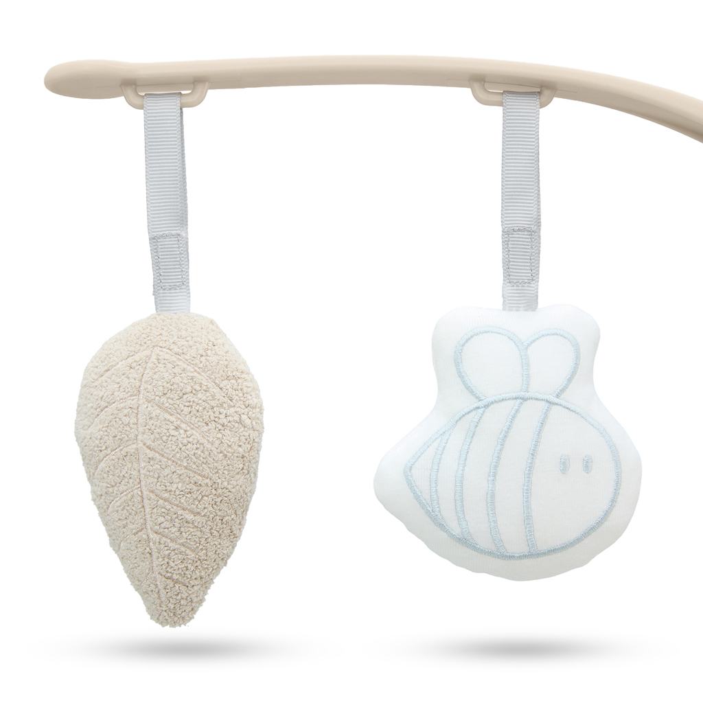 KINDERKRAFT Lehátko pohupujúce Mimi Beige wood, do 9 kg