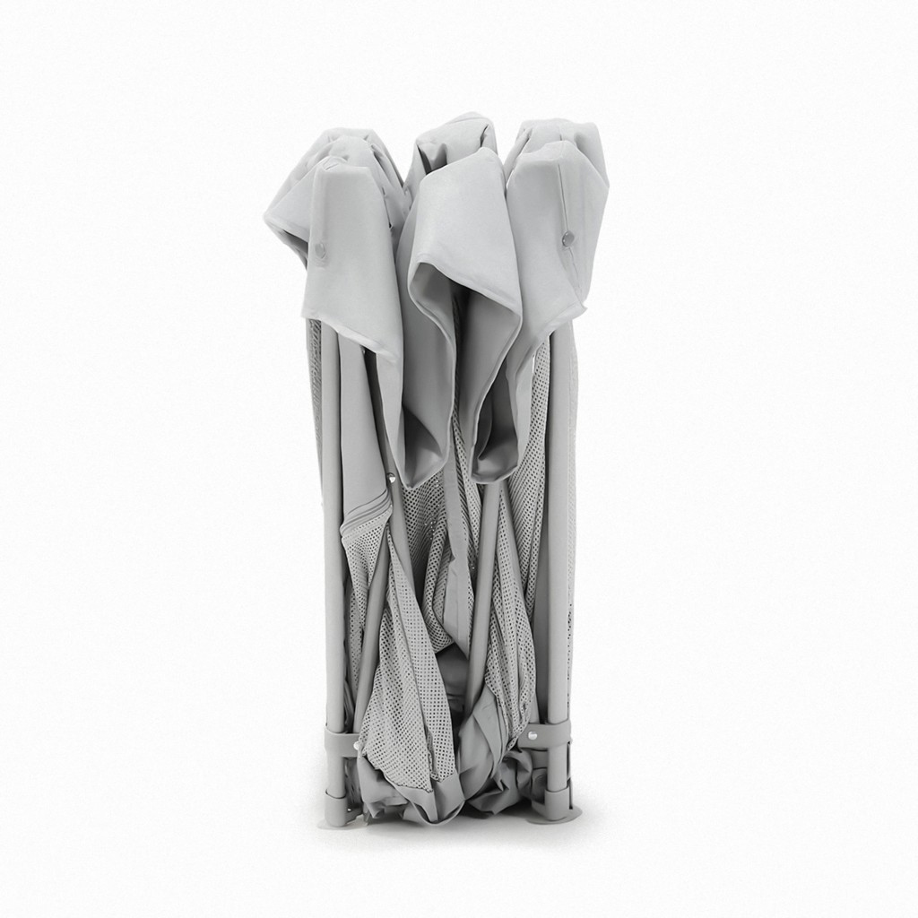 KINDERKRAFT Ohrádka pre deti skladacia Ziki Light Grey