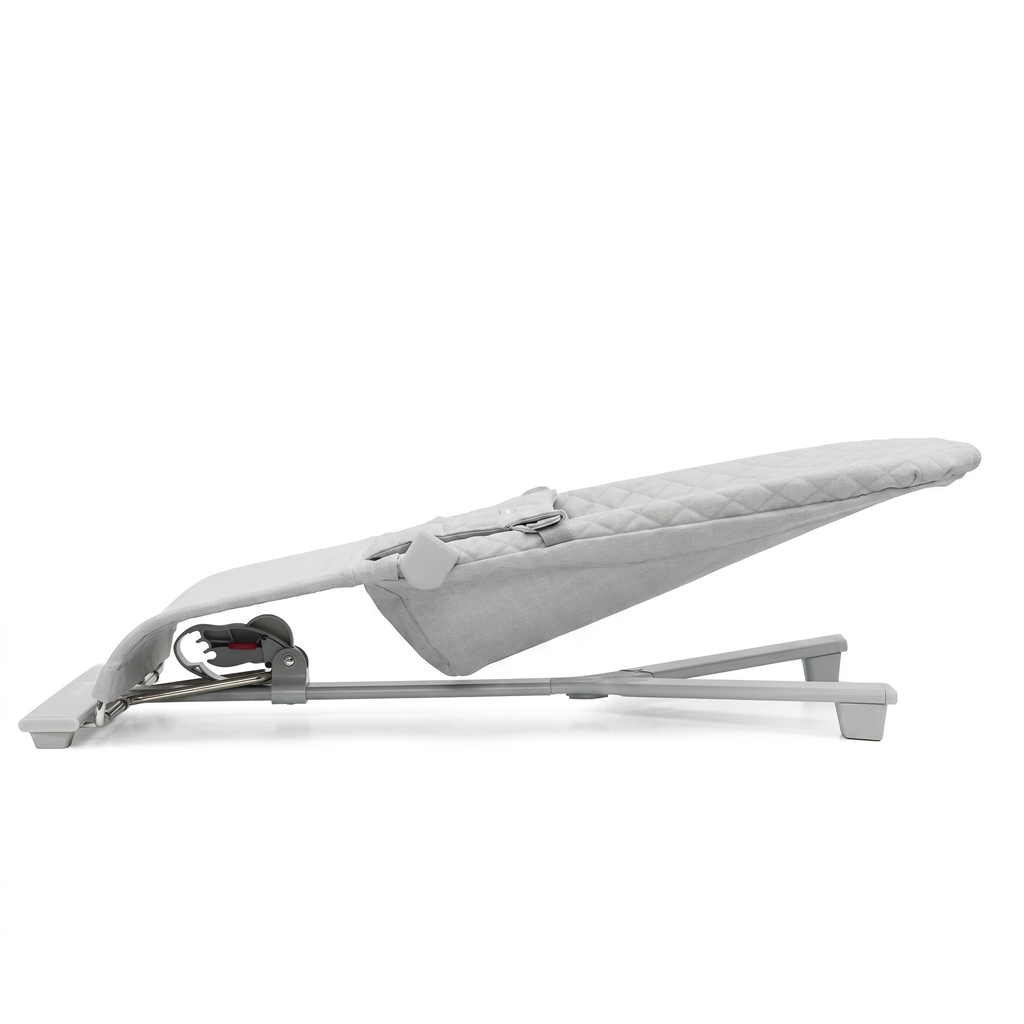 KINDERKRAFT Lehátko pohupujúce Mimi Light grey, do 9 kg