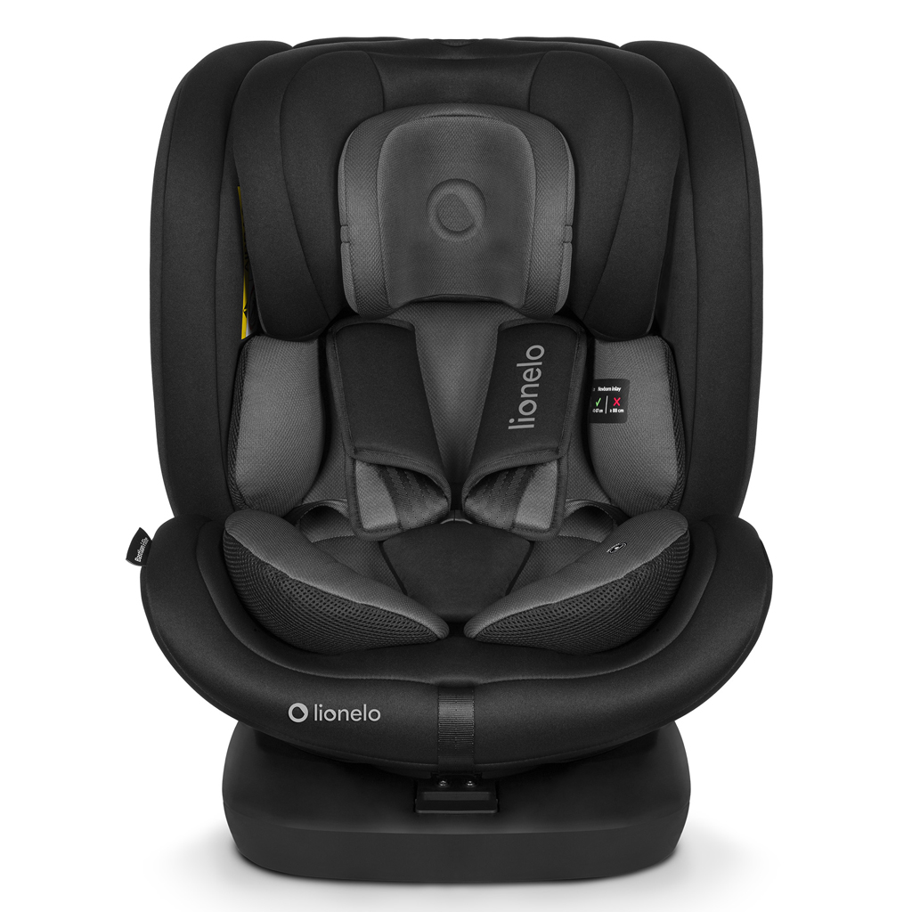 LIONELO Autosedačka Bastiaan i-Size (40-150 cm) Black Grey