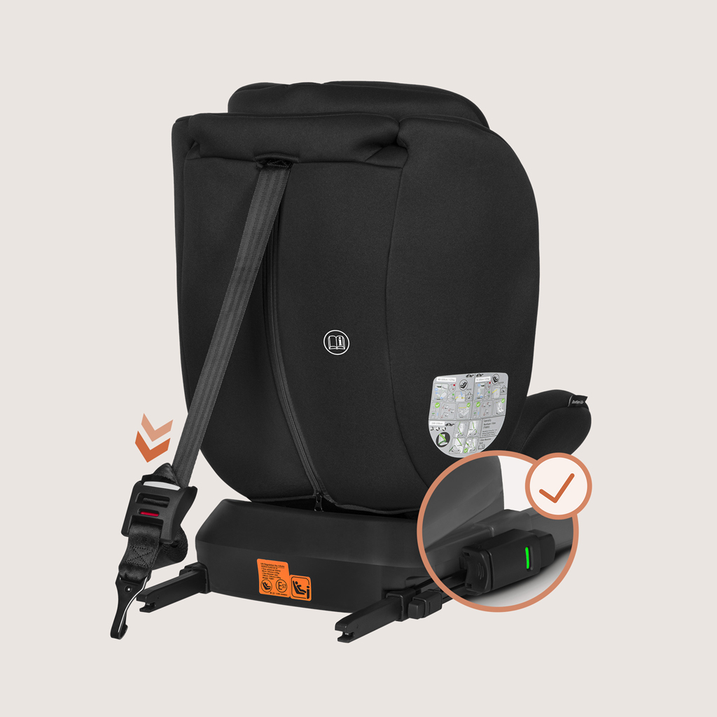 LIONELO Autosedačka Bastiaan i-Size (40-150 cm) Black Grey