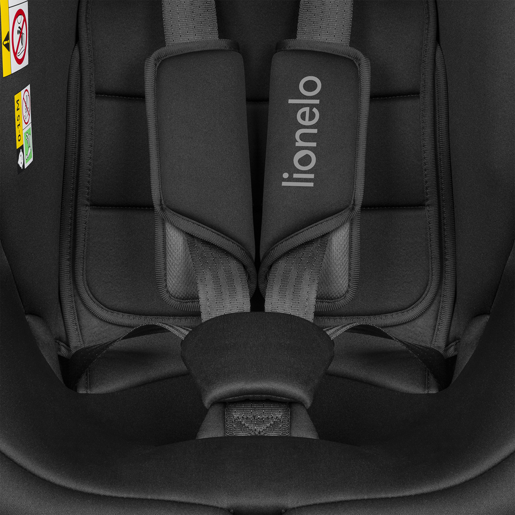 LIONELO Autosedačka Bastiaan i-Size (40-150 cm) Black Grey