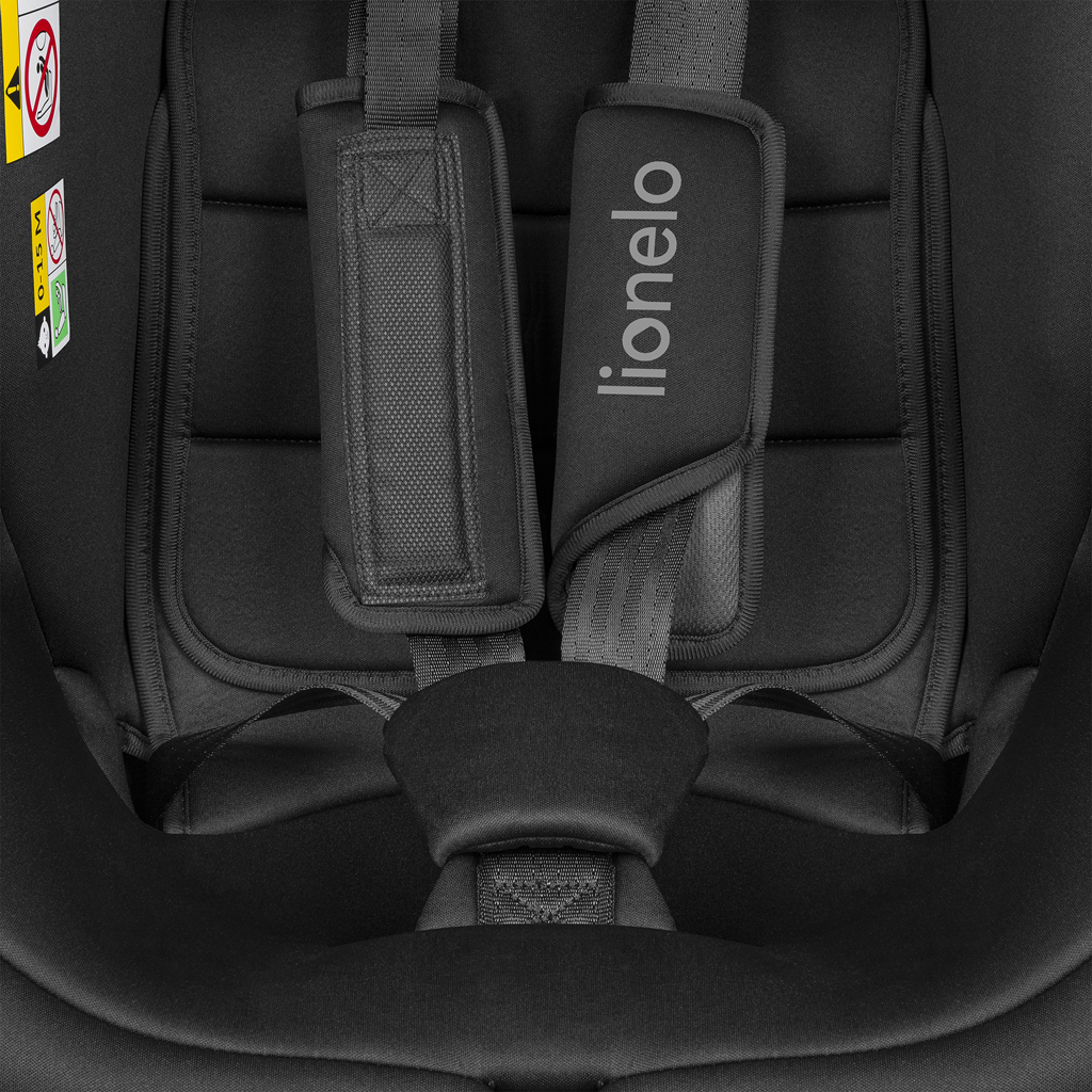 LIONELO Autosedačka Bastiaan i-Size (40-150 cm) Black Grey