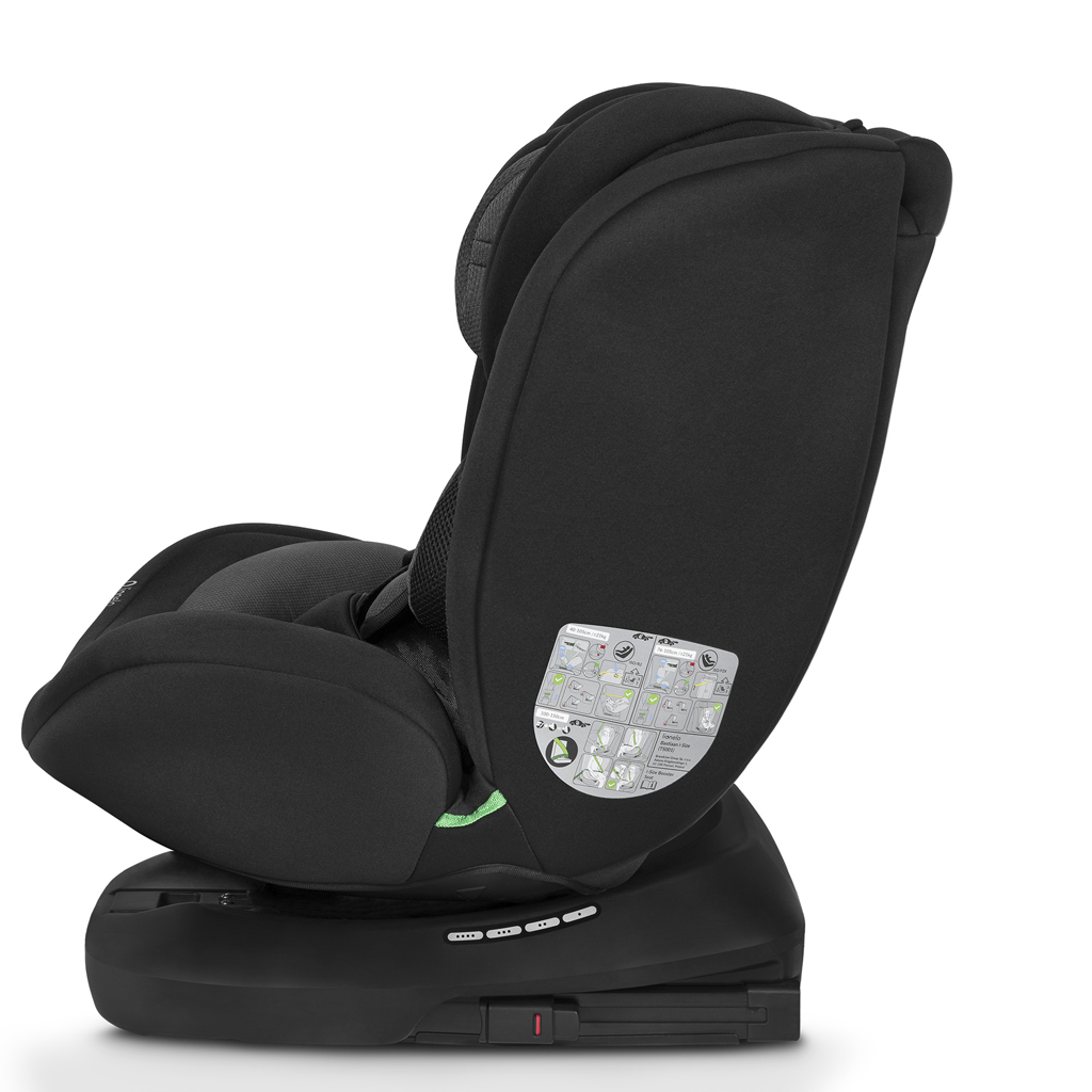LIONELO Autosedačka Bastiaan i-Size (40-150 cm) Black Grey