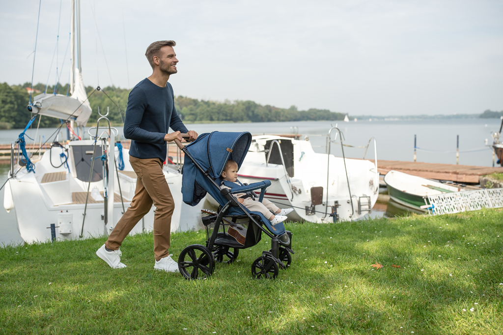 LIONELO Kočík športový Annet Plus Black Carbon