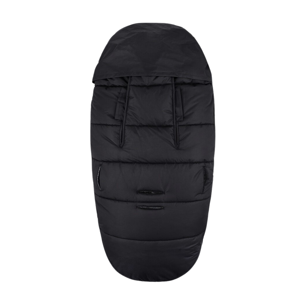 PETITE&amp;MARS Set zimný fusak Comfy 4v1 + rukavice na kočík Fjora Forever Black