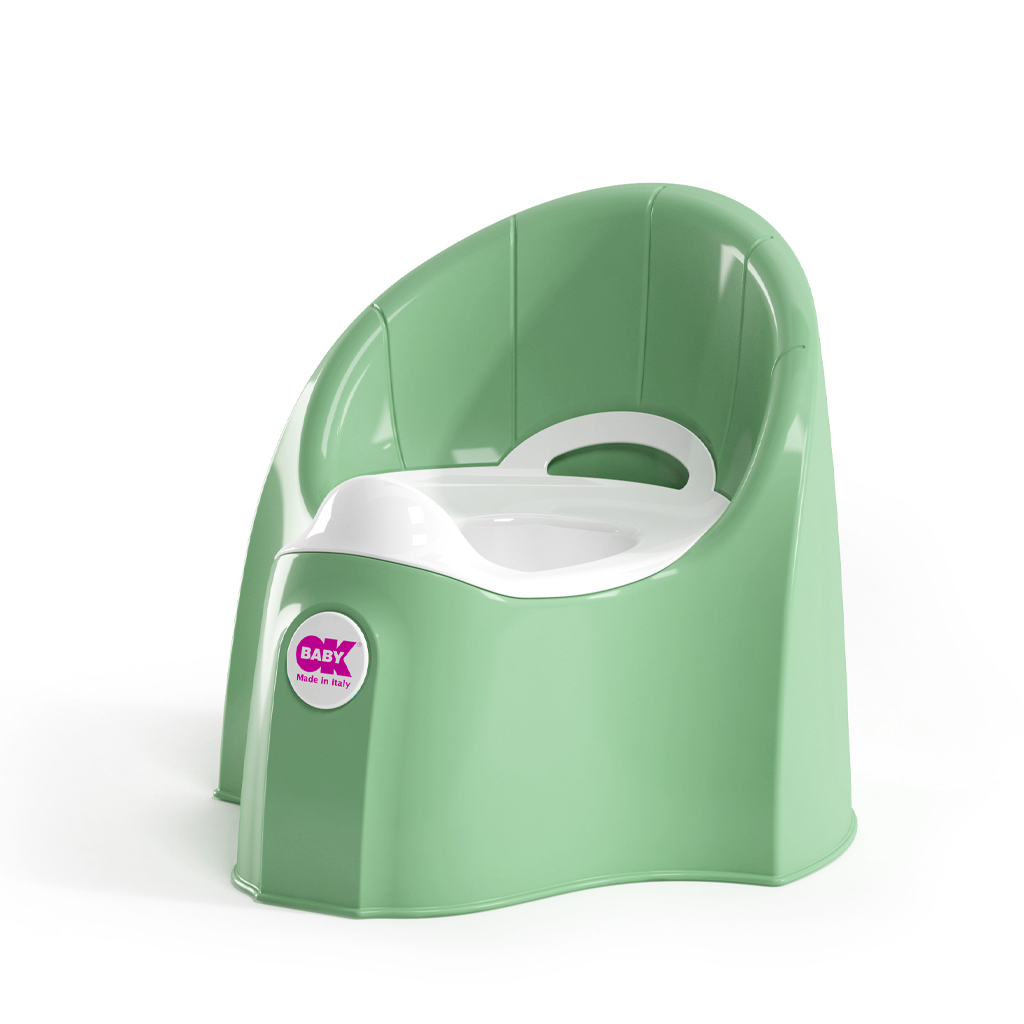 OK BABY Nočník ergonomický Pasha s vyberateľnou nádobou Mint