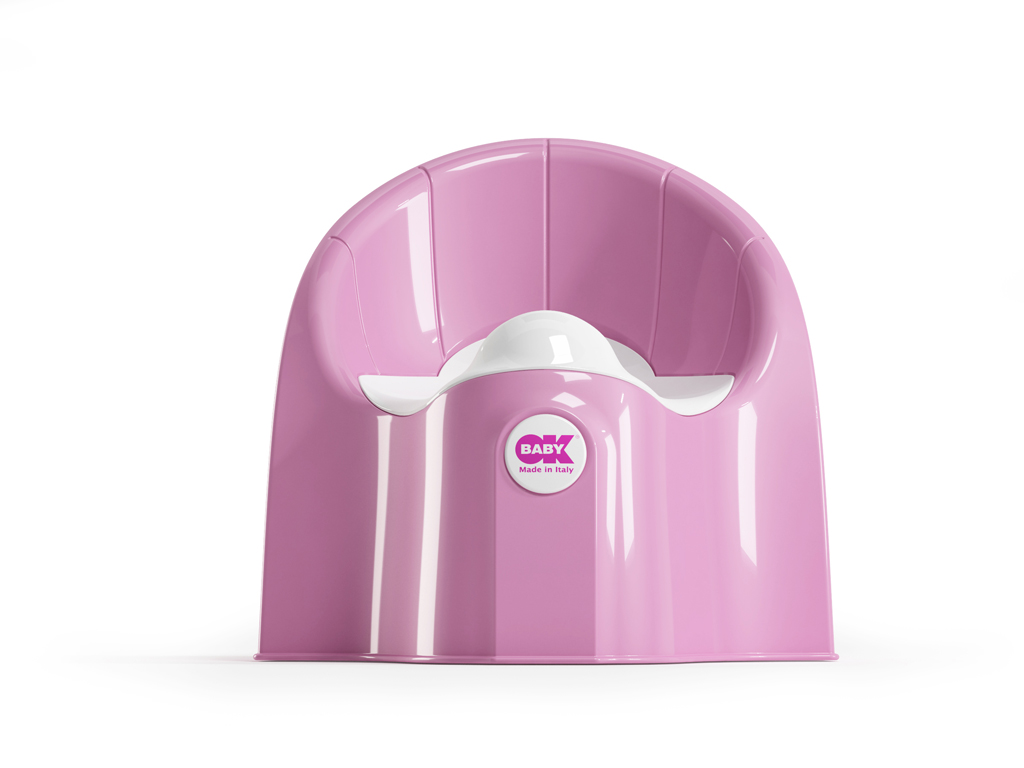 OK BABY Nočník ergonomický Pasha s vyberateľnou nádobou Pink