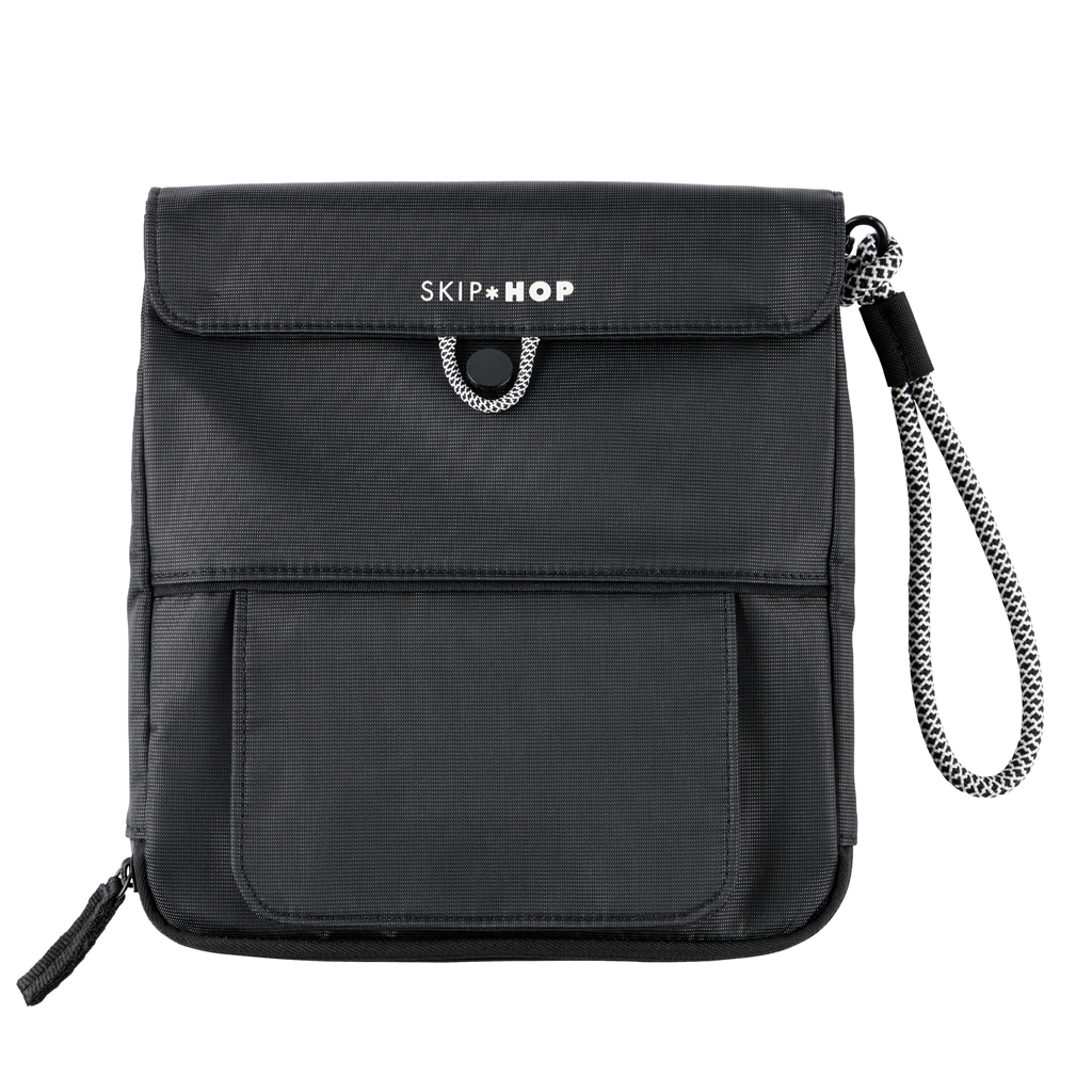 SKIP HOP Podložka prebaľovacia cestovná Clean Slate Black