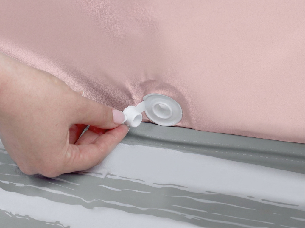 INGENUITY Vanička na cesty skladacia Tuckaway ružová 12m+