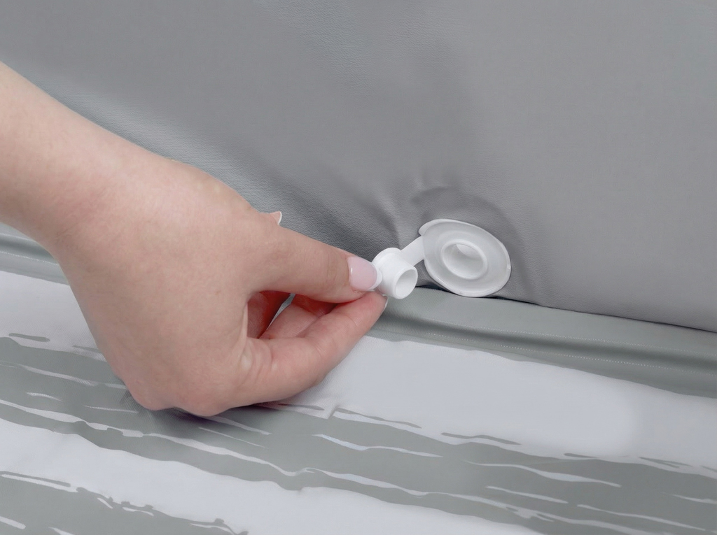 INGENUITY Vanička na cesty skladacia Tuckaway šedá 12m+