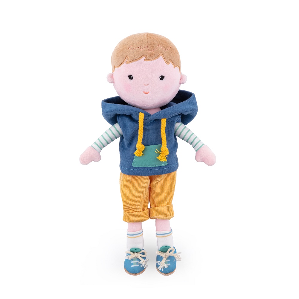 PETITE&amp;MARS Bábika plyšová Max 0m+, 35 cm