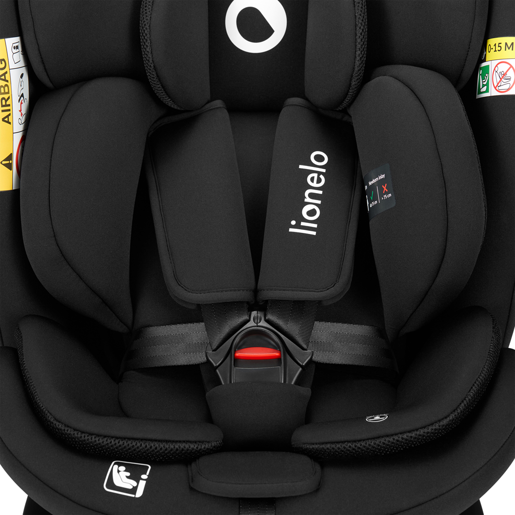 LIONELO Autosedačka Navy i-Size (40-150 cm) Black Onyx