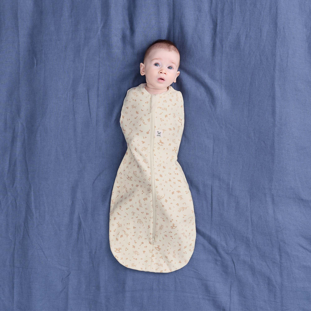 ERGOPOUCH Zavinovačka a pytel na spanie 2v1 Cocoon Lullaby  0-3m, 3-6kg, 1,0tog