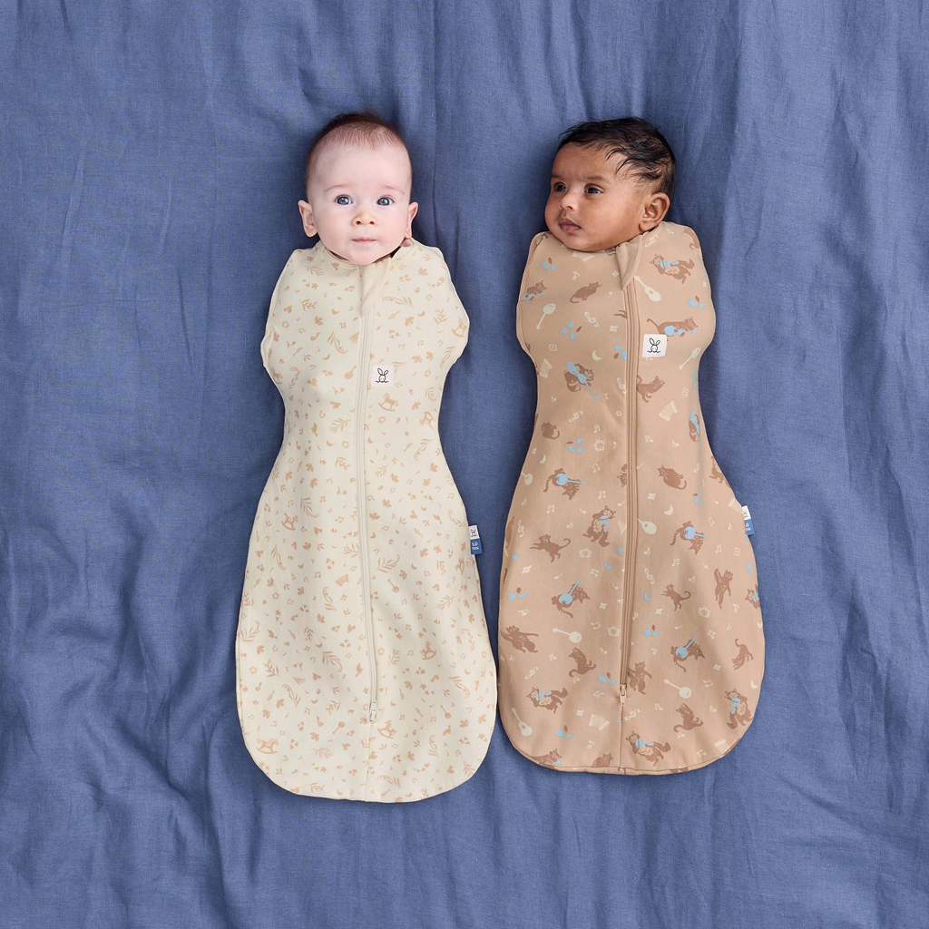 ERGOPOUCH Zavinovačka a pytel na spanie 2v1 Cocoon Lullaby  3-6m, 6-8kg, 1,0tog