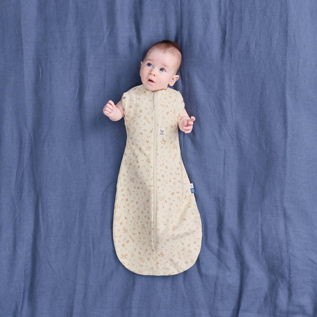 ERGOPOUCH Zavinovačka a pytel na spanie 2v1 Cocoon Lullaby  3-6m, 6-8kg, 1,0tog