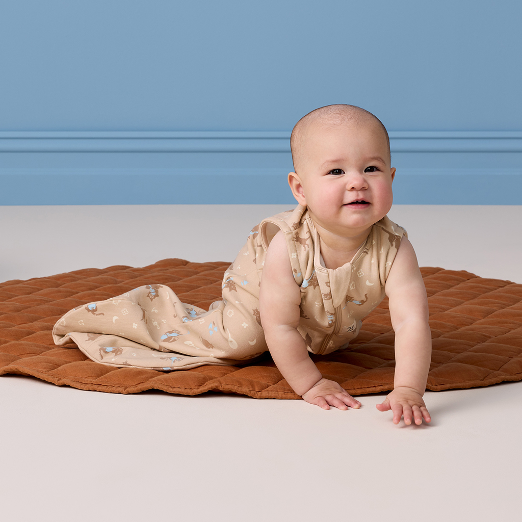 ERGOPOUCH Vak na spanie organická bavlna Jersey Melody 8-24m, 8-14kg, 1,0tog