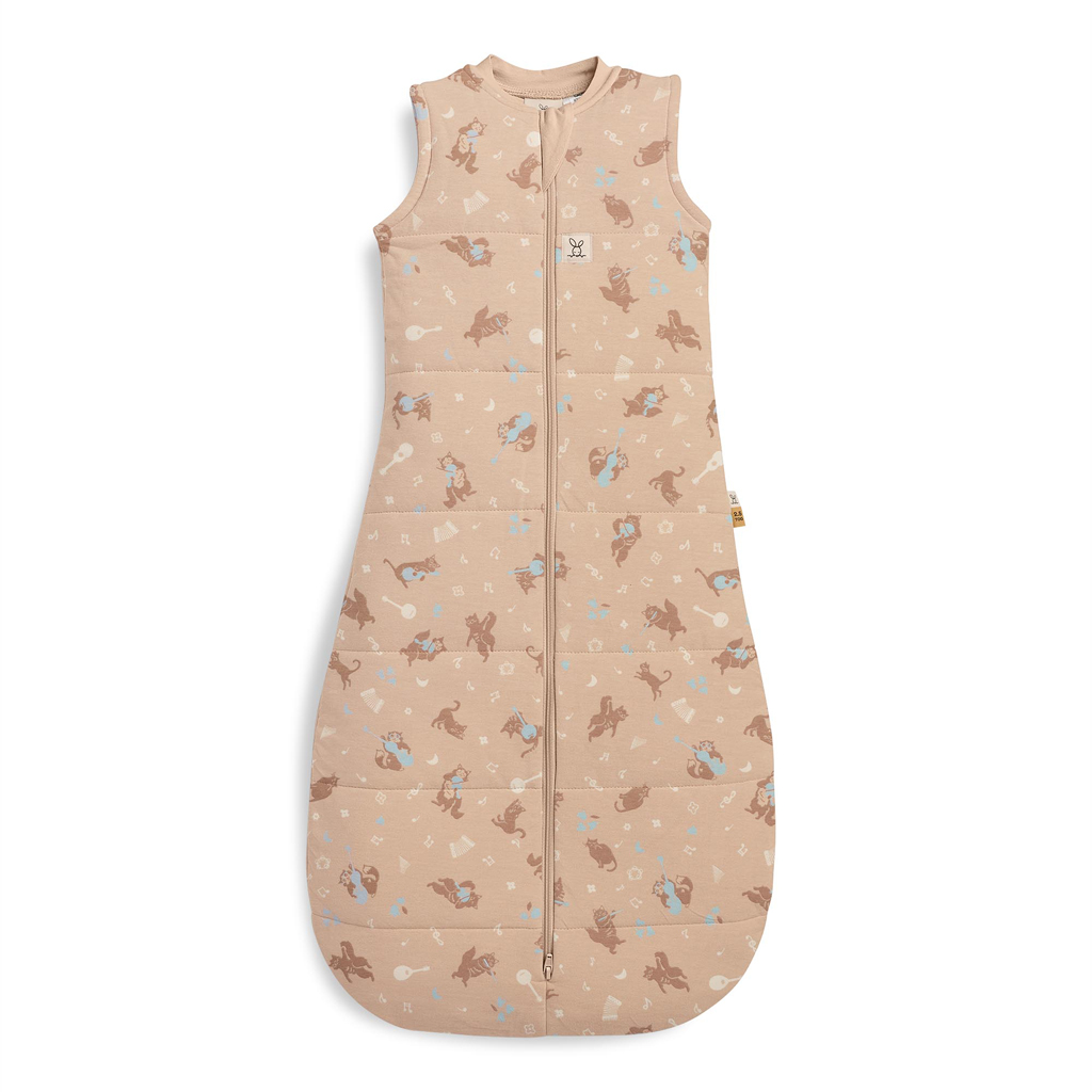 ERGOPOUCH Vak na spanie organická bavlna Jersey Melody 8-24m, 8-14kg, 2,5tog