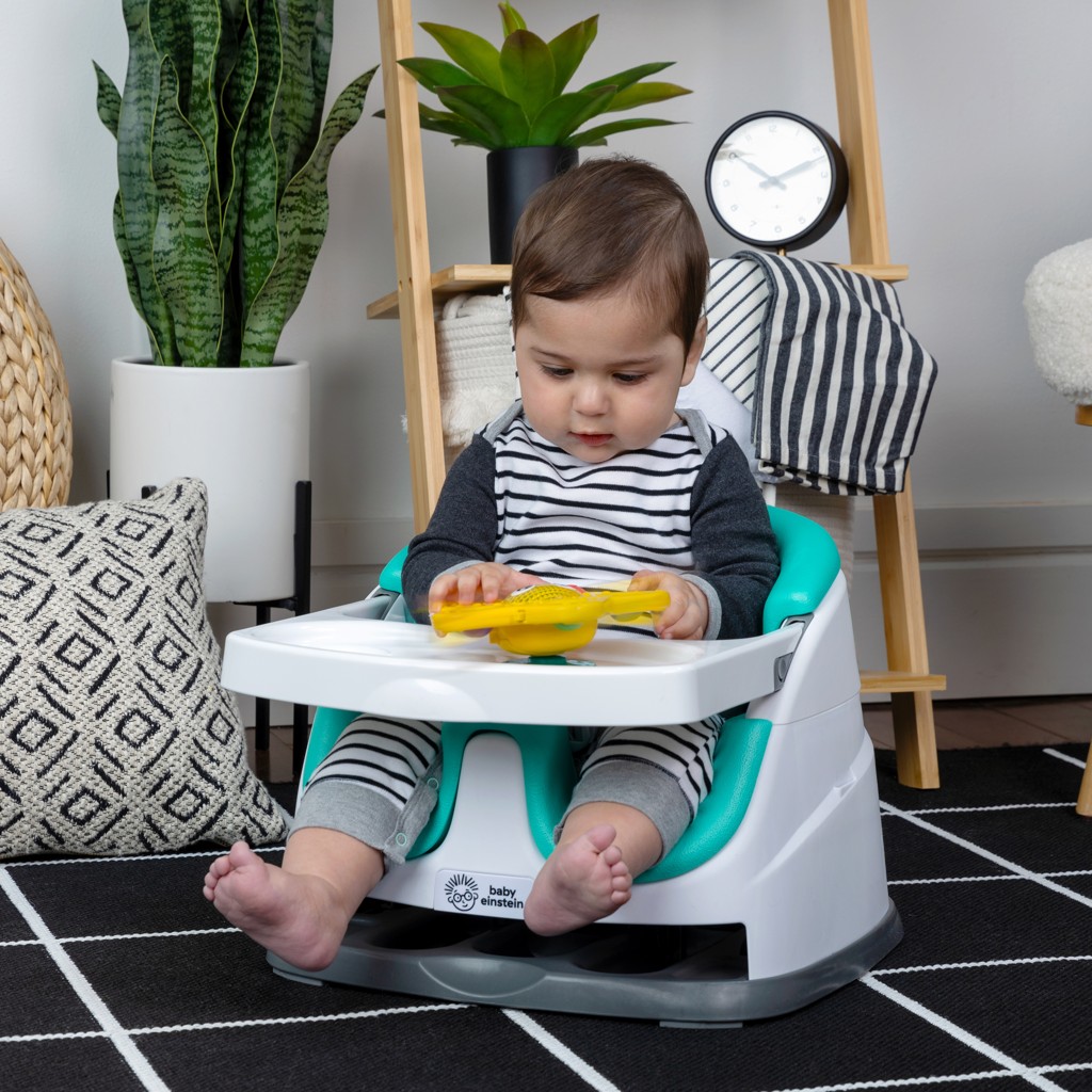 BABY EINSTEIN Hračka aktívna s prísavkou Pop &amp; Glow Starfish™ 6m+