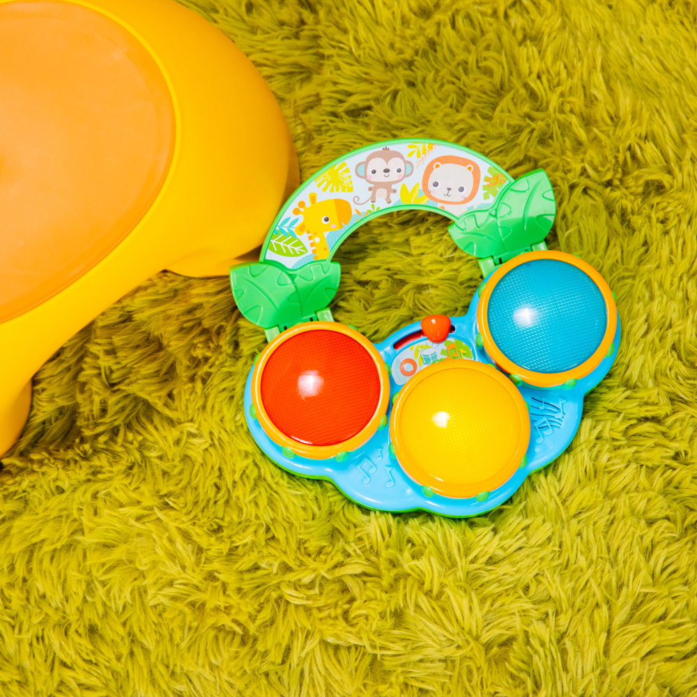 BRIGHT STARTS Hračka bubny Safari Beats™ 3m+