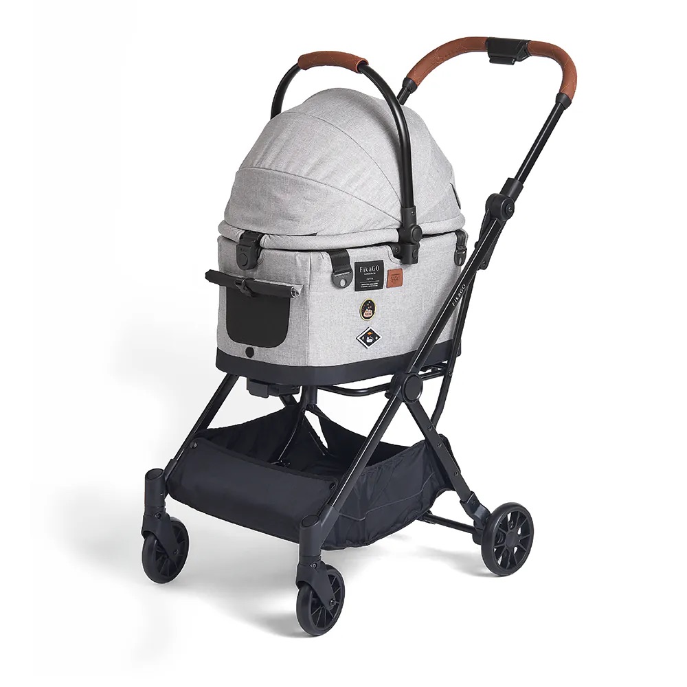 FIKAGO Kočík pre mačky / psov Flytta Plus Grey Husky