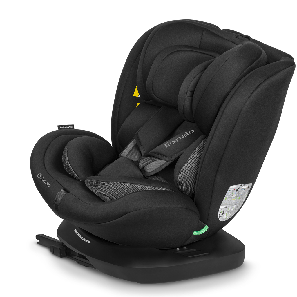 LIONELO Autosedačka Bastiaan i-Size (40-150 cm) Black Carbon