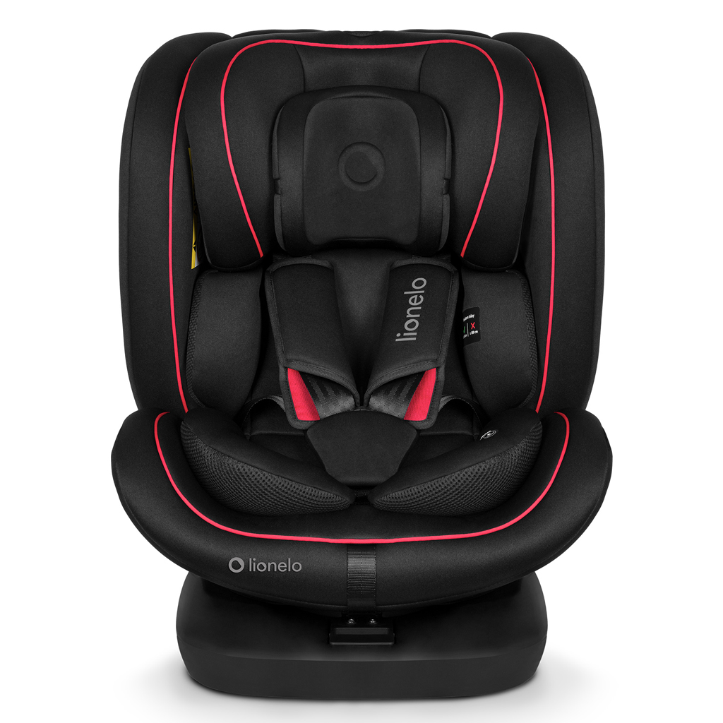 LIONELO Autosedačka Bastiaan i-Size (40-150 cm) Black Red