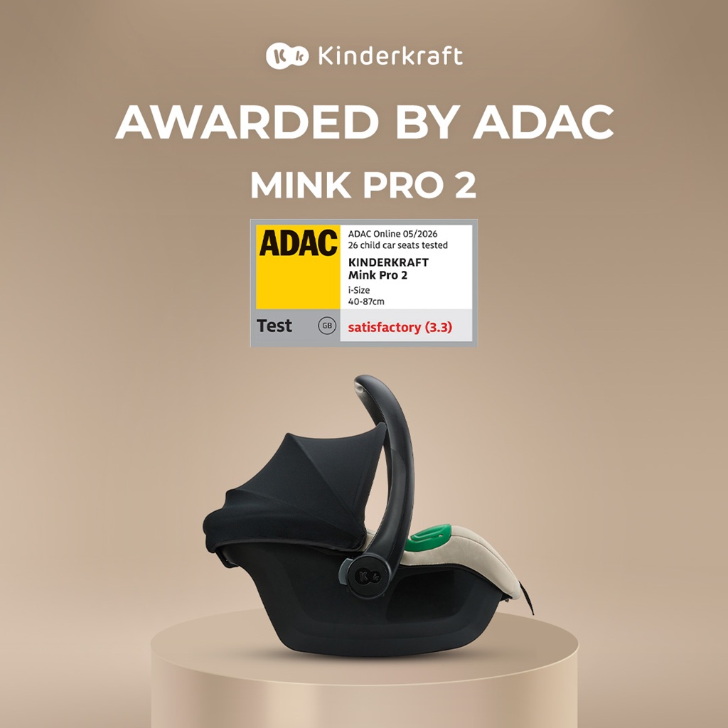 KINDERKRAFT Autosedačka Mink Pro 2 (0-13 kg) Black