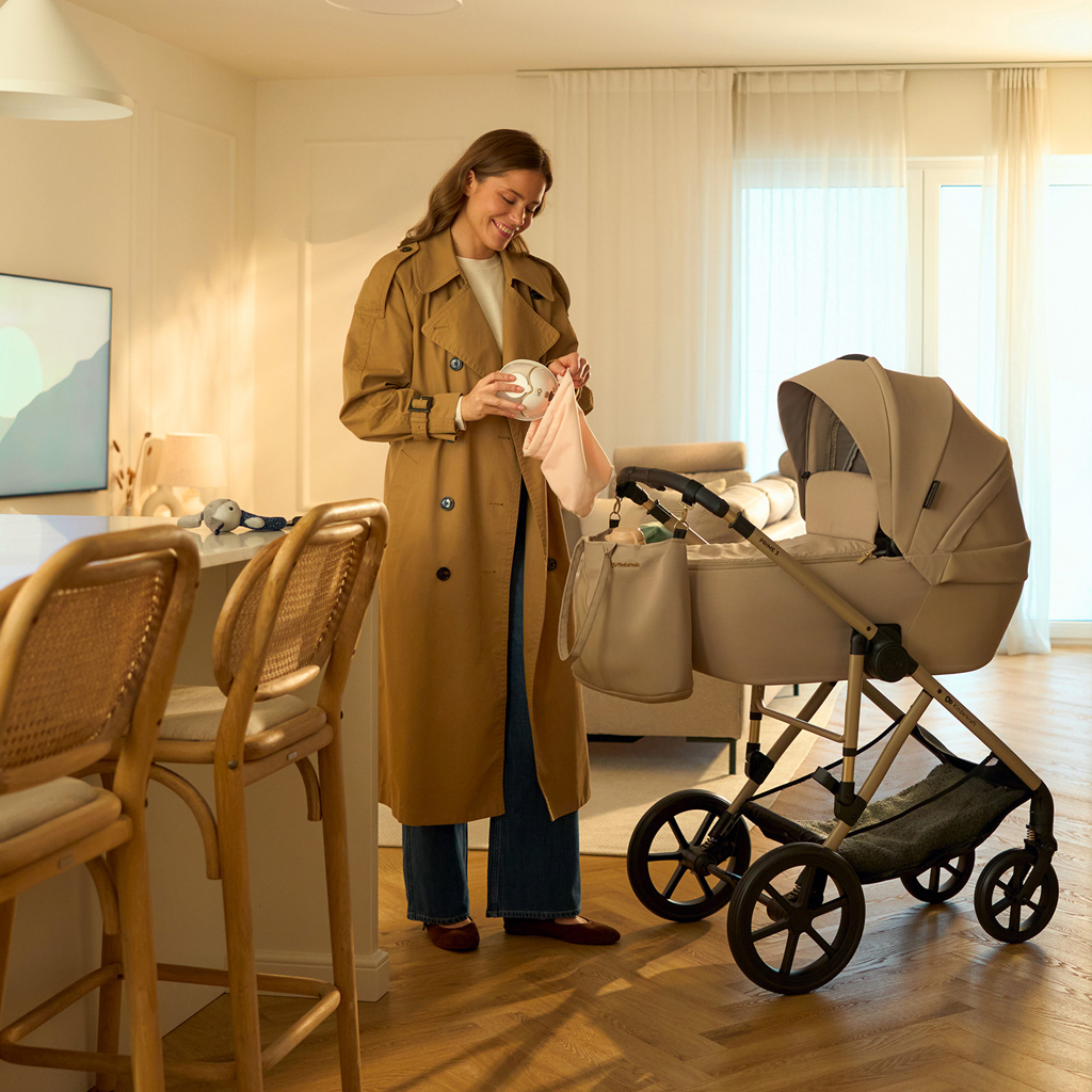 KINDERKRAFT Odsávačka mlieka Single Hands-free Mamaflow Pink + CHICCO Vložky do podprsenky 30ks