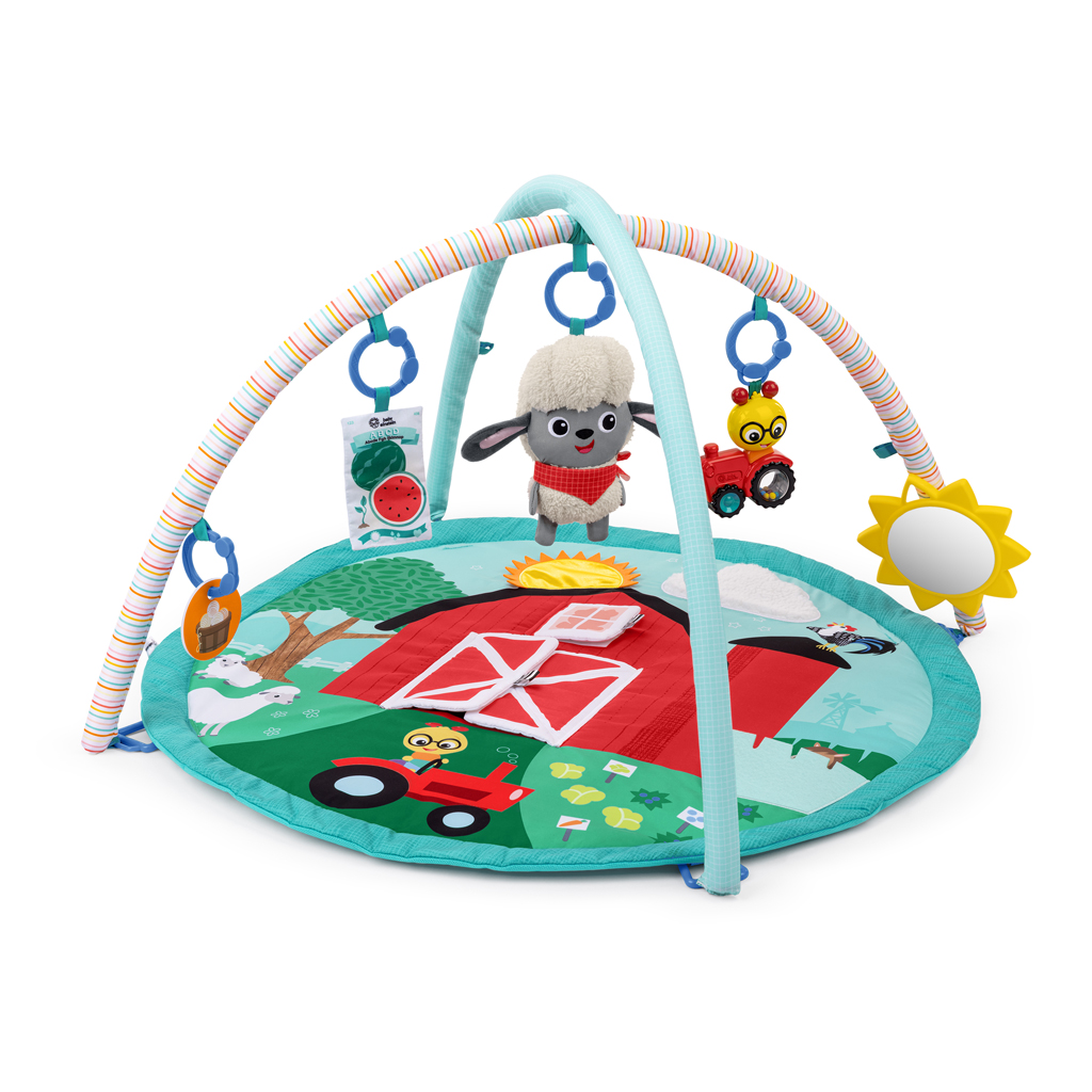 BABY EINSTEIN Deka na hranie pre rozvoj motoriky a zmyslov Happy Harvest™ Touch &amp; Feel, 0m+
