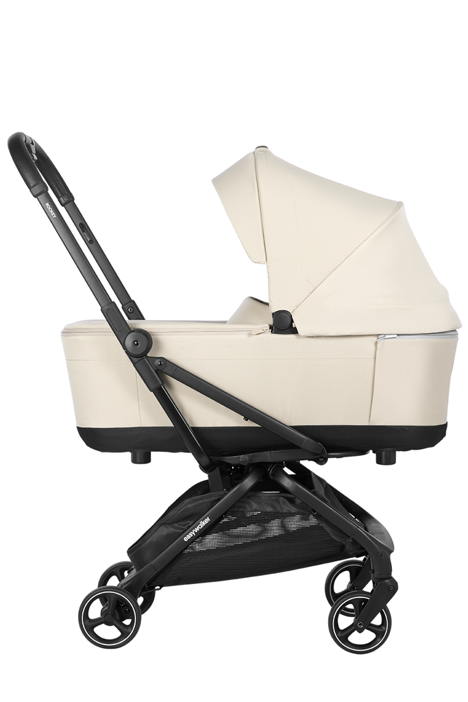 EASYWALKER SET Kočík kombinovaný 4v1 Rockey S Bright Taupe + CYBEX Aton B2 i-Size + základňa
