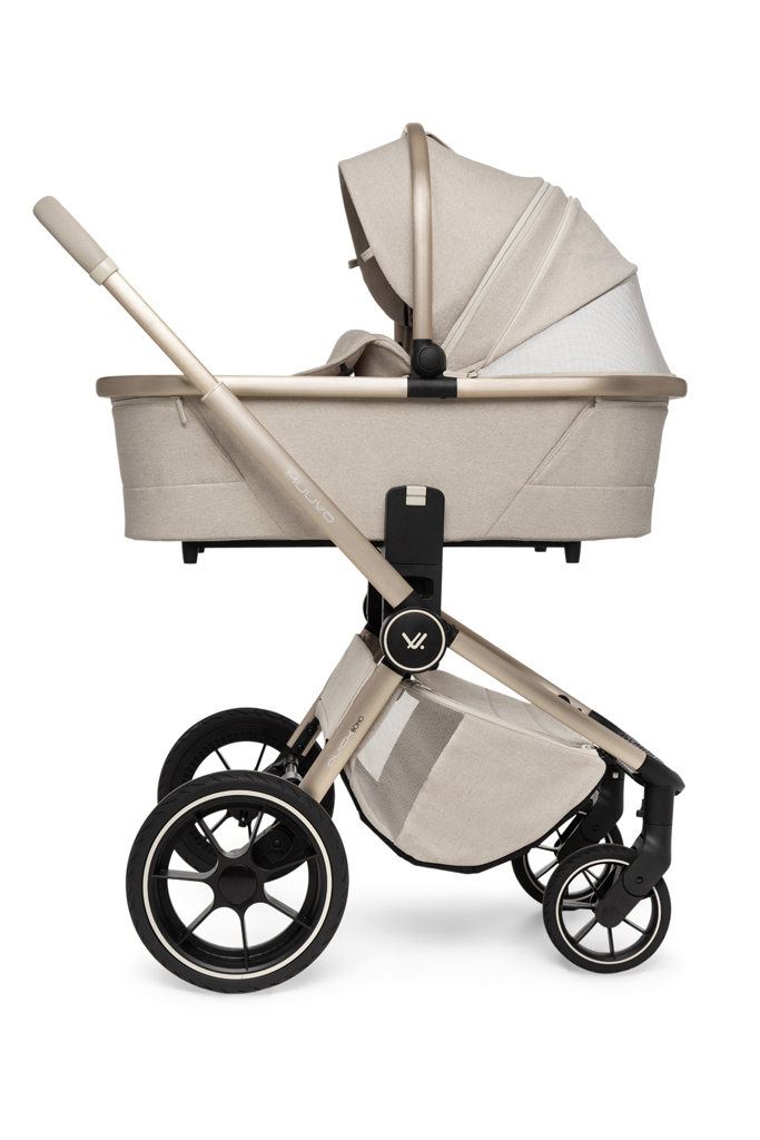 MUUVO SET Kočík 4v1 Quick Boho Beige set + CBX By CYBEX Aton B2 i-Size + základňa