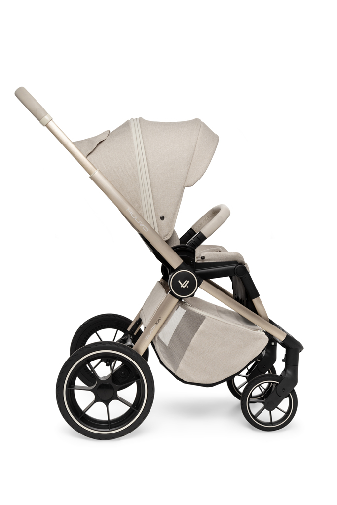 MUUVO SET Kočík 4v1 Quick Boho Beige set + CBX By CYBEX Aton B2 i-Size + základňa