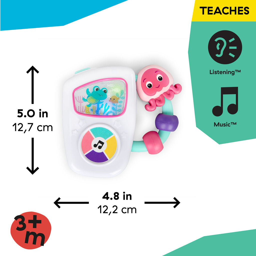 BABY EINSTEIN Hračka hudobná multisenzorická Tunes Jammin Janet™, 3m+