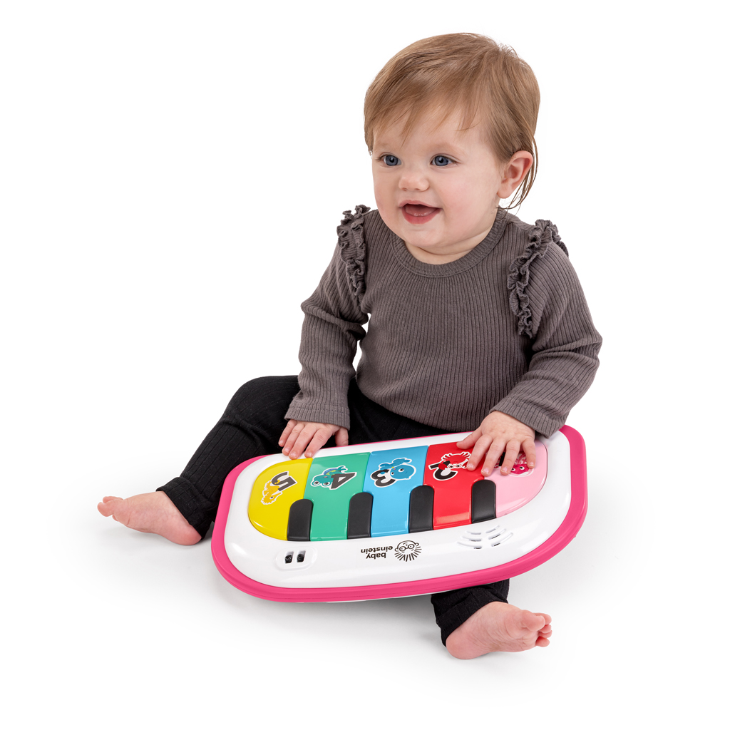 BABY EINSTEIN Sedák interaktívny 4v1 Tappin' Tunes™ Learn-to-Sit™, 4m+