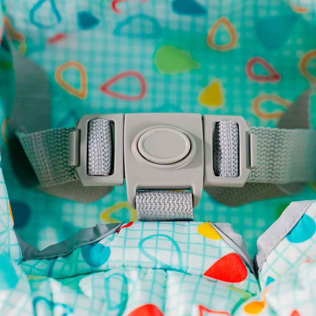 BRIGHT STARTS Kresielko učiace s hračkami pripravené na cestovanie Learn-to-Sit™, 4m+