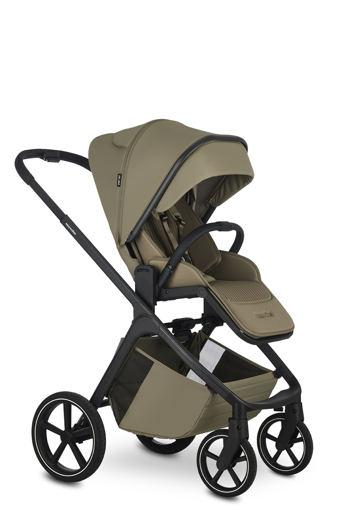 EASYWALKER Set kočík 2v1 Zoey Go Moss Green XL s príslušenstvom