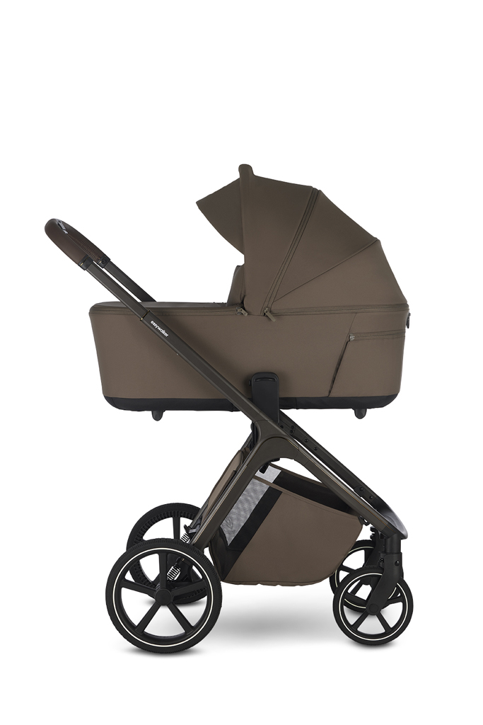 EASYWALKER Set kočík 4v1 Zoey Go Chestnut Brown XXL Limited + CBX Aton B2 i-Size + Cybex Base One