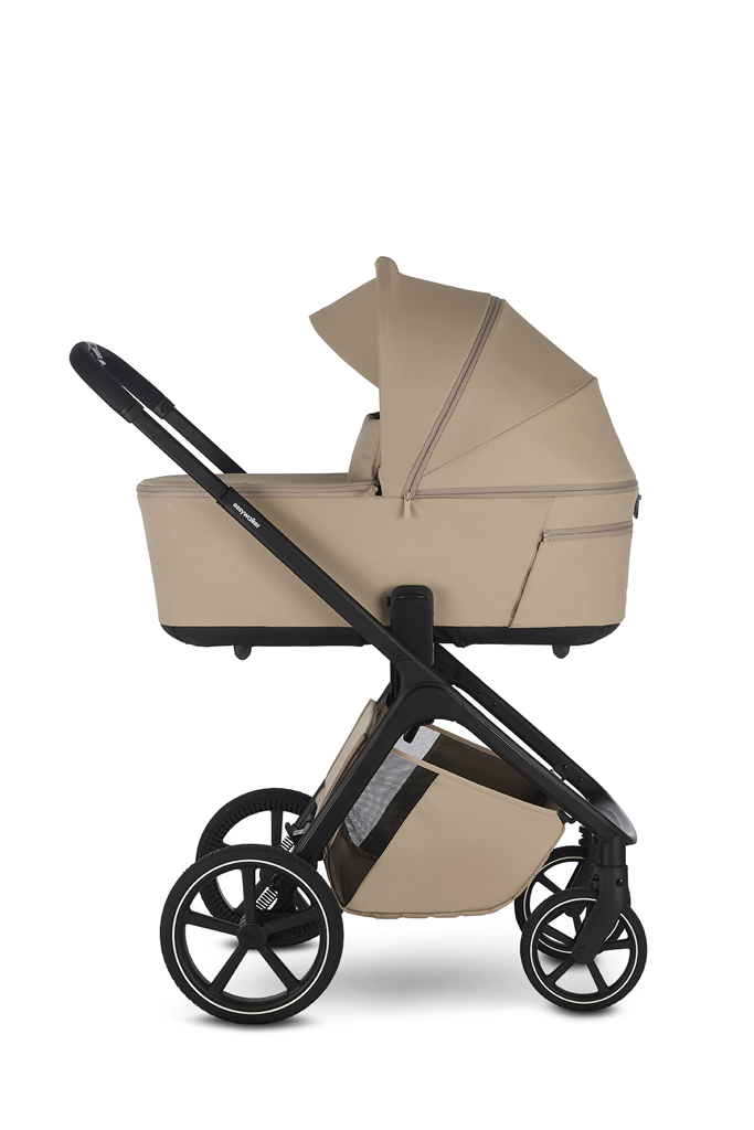 EASYWALKER Set kočík 4v1 Zoey Go Sand Taupe XXL Limited + CBX Aton B2 i-Size + Cybex Base One