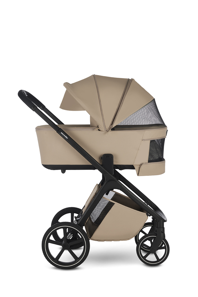 EASYWALKER Set kočík 4v1 Zoey Go Sand Taupe XXL Limited + CBX Aton B2 i-Size + Cybex Base One