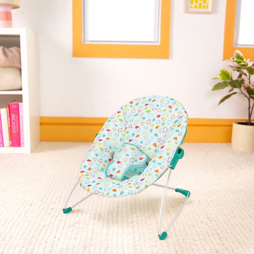 BRIGHT STARTS Lehátko s hračkami Colorful Confetti™ Bouncer, 0m+