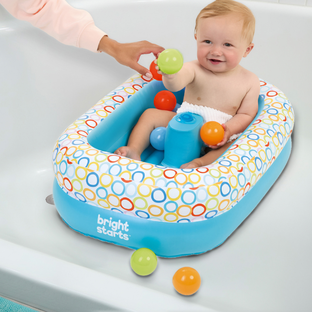 BRIGHT STARTS Vanička a bazén s loptičkami Bathe &amp; Giggle™ 2 v 1, 6m+