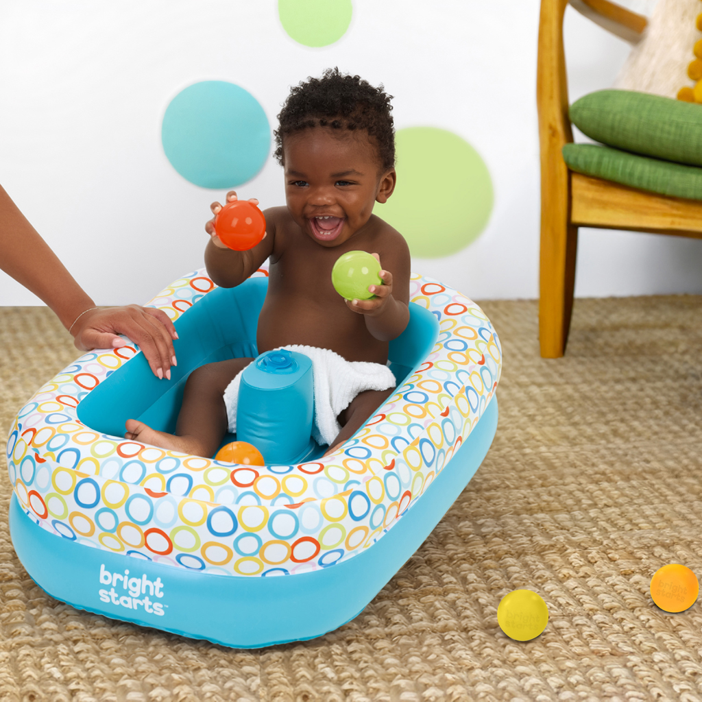 BRIGHT STARTS Vanička a bazén s loptičkami Bathe &amp; Giggle™ 2 v 1, 6m+