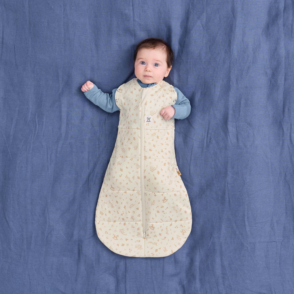 ERGOPOUCH Zavinovačka a pytel na spanie 2v1 Cocoon Lullaby  0-3m, 3-6kg, 2,5tog