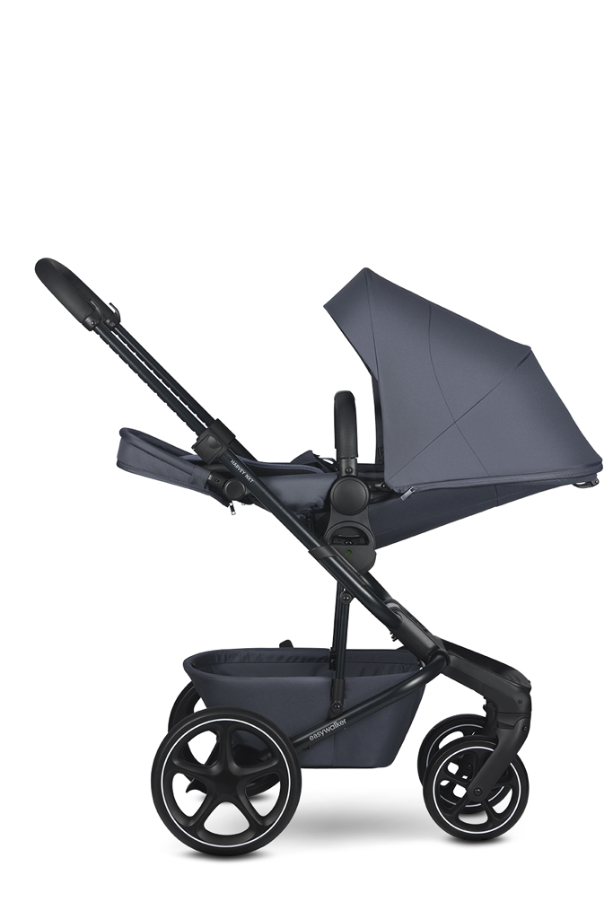 EASYWALKER Set XXL kočík kombinovaný Harvey NXT s príslušenstvom Deep Blue