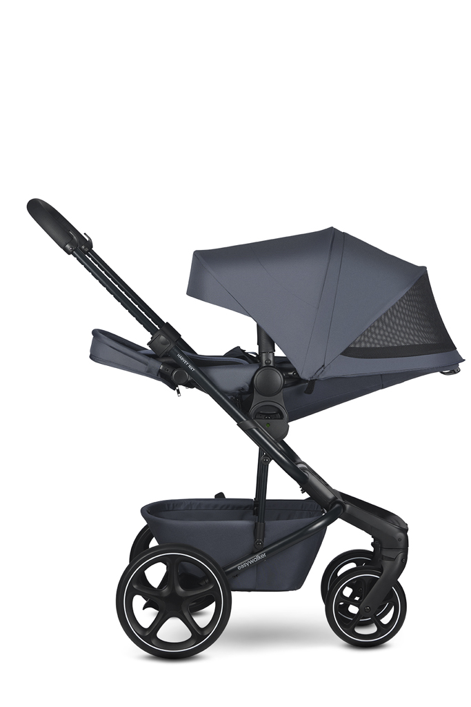 EASYWALKER Set XXL kočík kombinovaný Harvey NXT s príslušenstvom Deep Blue