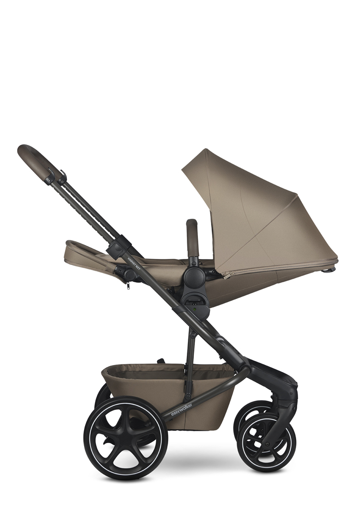EASYWALKER Set XXL kočík kombinovaný Harvey NXT s príslušenstvom Mocha Brown